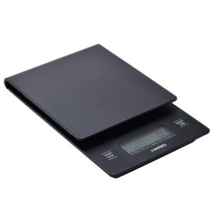 Hario V60 Drip Coffee Scale and Timer Pour-Over Scale Black